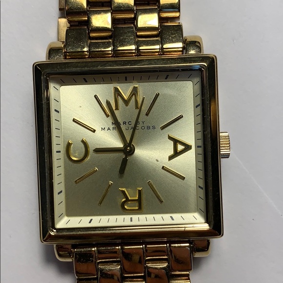 Marc by Marc Jacobs gold watch main image 4